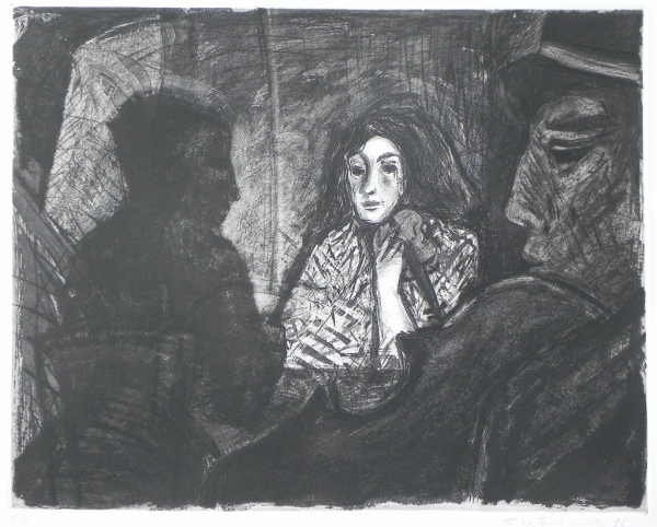 Trio, 1986, Aquatinta, 40x50 cm