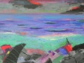 Abendmeer, 2010, Öl auf Leinwand, 50x70 cm