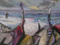 Herbststrand, 2009, Öl auf Leinwand, 60x80 cm