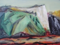 Kreideküste, 2005, Öl auf Leinwand, 60x80 cm