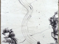 Weg über die Hügel, 2005, Feder und Tusche, 60x42 cm